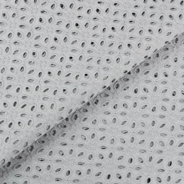 Ткань шитьё (прошва) 285 г/м², 135 см / 10 метров, 15-4101 серый, Gamma YFAS-2444-R