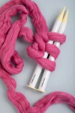 Спицы прямые большие пластик ⌀25.0 мм, 35 см, Gamma PKN2