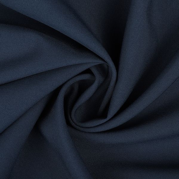 Габардин 180 г/м² (270 г/п.м.), 150 см / 3 метра, 193810 цв.718 черно синий