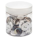 Украшения декоративные пуговицы деревянные Птички 15-18мм 100 шт