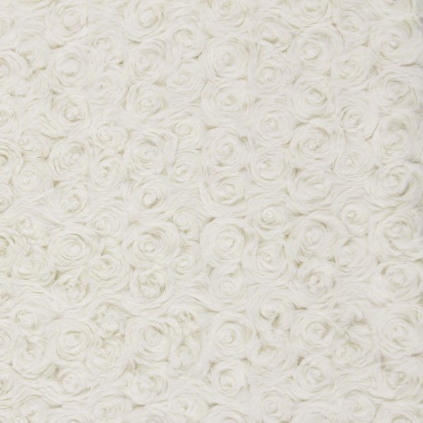 Плюш (ткань) Peppy PRC 374 г/м², 152 см / рул. 5 метров, 05 молочный