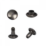 Хольнитены двухсторонние сталь 6х6 мм, №0, TBY.5206 цв. черный никель уп. 1000 шт, TBY