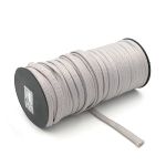 Шнур плетеный плоский ⌀11.0 мм / 50 метров, п/а, 9140 сер.меланж