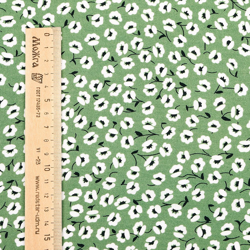 Штапель 90 г/м², 145 см / 2 метра, TBY Vi-E1350-1 цв.E1350-1