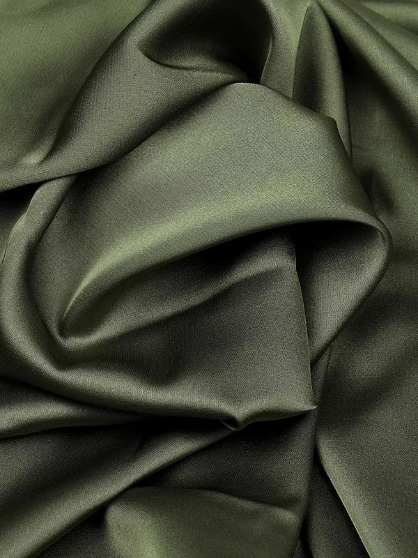 Шелк Армани 90 г/м², 150 см / 25 метров, TBYArm-134, цв.134 полынь