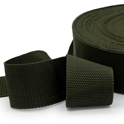 Стропа (ременная лента) 50 мм / 25 метров, толщ. 1.0 мм, [27.5 г/пог.м], 100% п/п, хаки, 4150