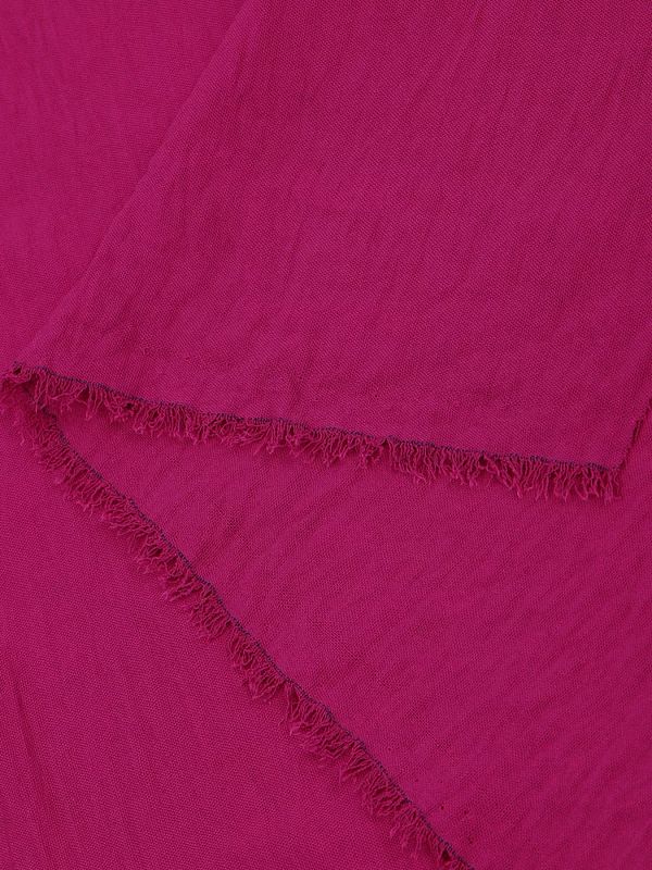 Лен Манго 160 г/м², 150 см / 3 метра, TBY.Mg.13.3, цв.фуксия