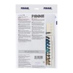 Набор для вышивания нитками Panna, Мишки на Севере, 18х27 см