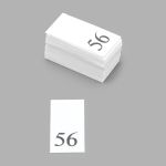 Этикетка-размерник, белый, 10х20 мм, 100 шт, 56