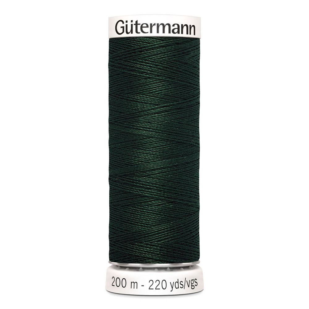 Нитки универсальные Gutermann Sew-all 100 (200 метров), 5 кат. | 472 т.бутылочный