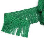 Бахрома отделочная 63.0 мм / 25 метров, 876 зеленый