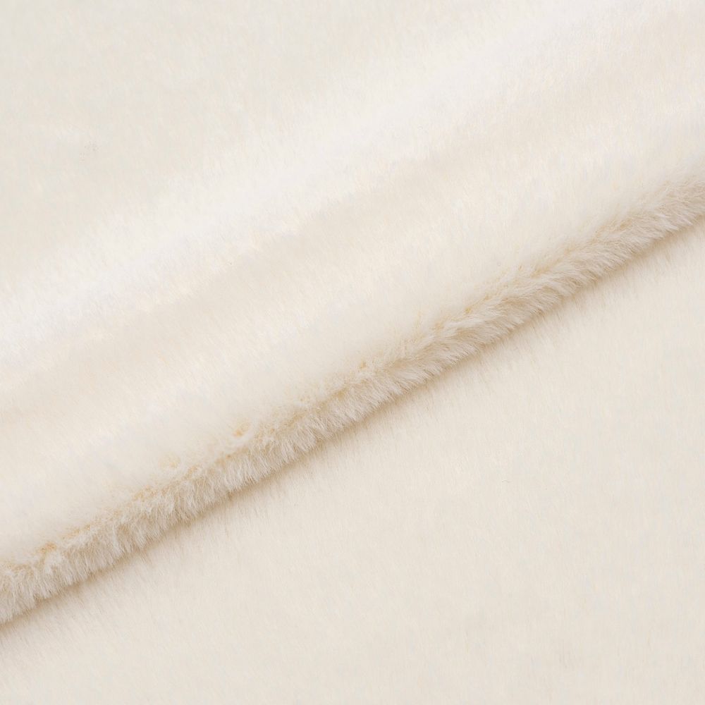 Мех "Кролик" ворс 8мм, 48 смх50 см, кремовый