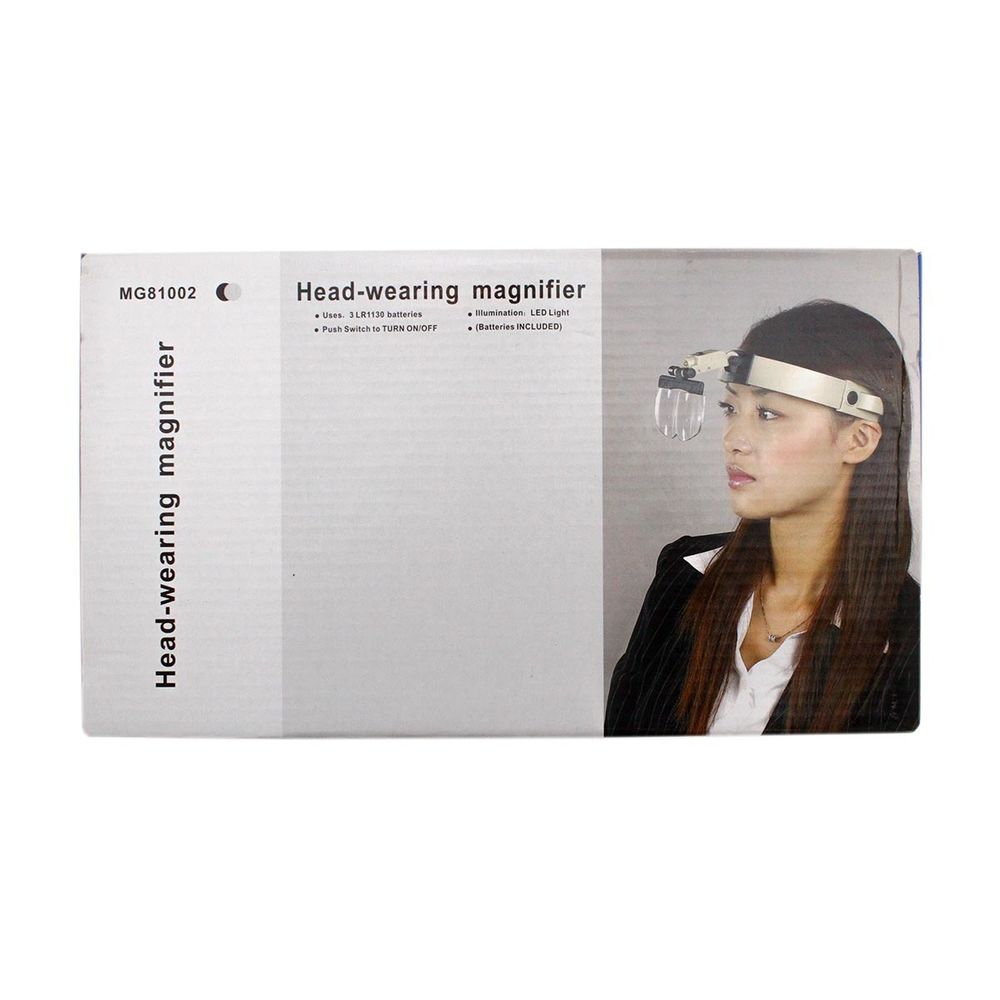 Лупа с креплением на голову