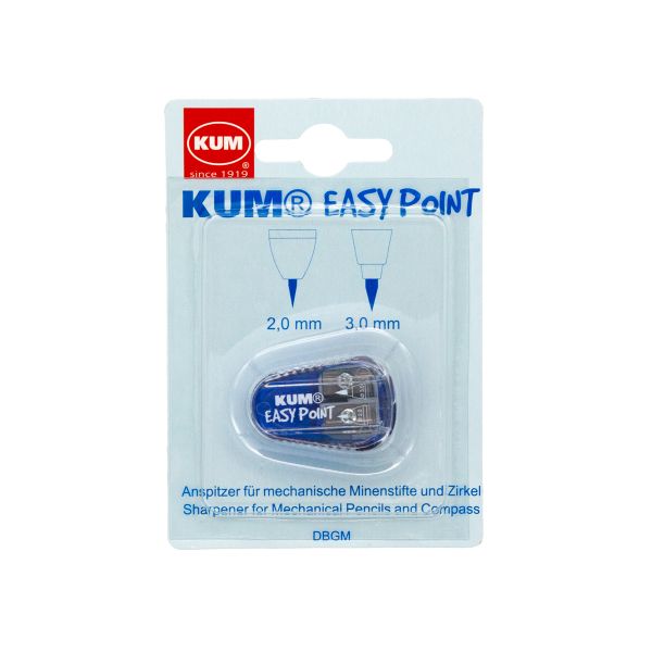 Точилка двойная в пластиковом корпусе Easy Point 24 шт, 1057112, KUM