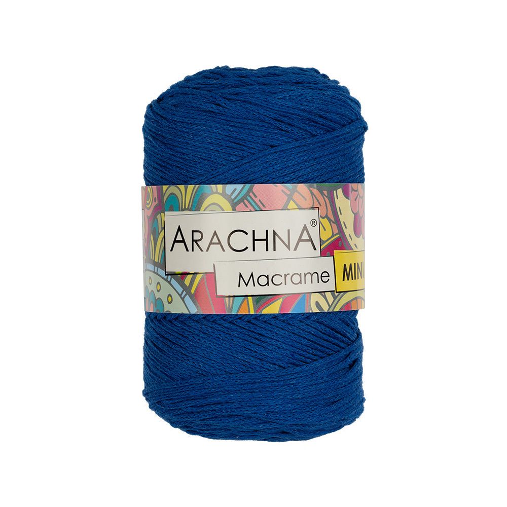 Пряжа Arachna Macrame Mini / уп.4 мот. по 250г, 230м, 11 синий