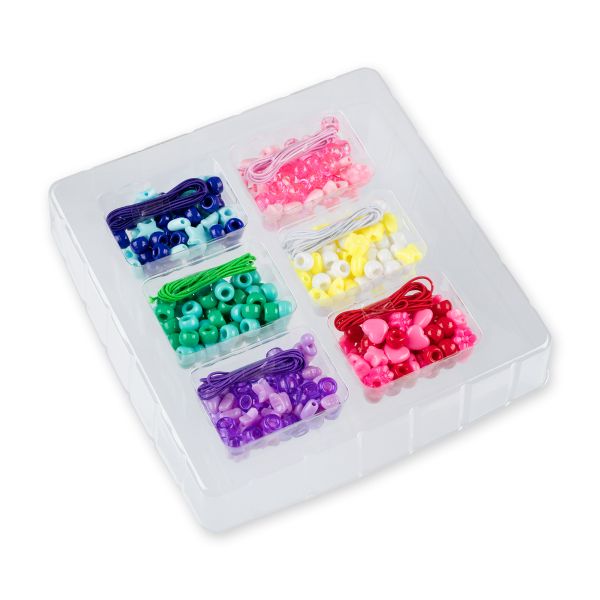 Набор бусин для рукоделия, 1 шт, №01 ассорти, Hobbius JABM