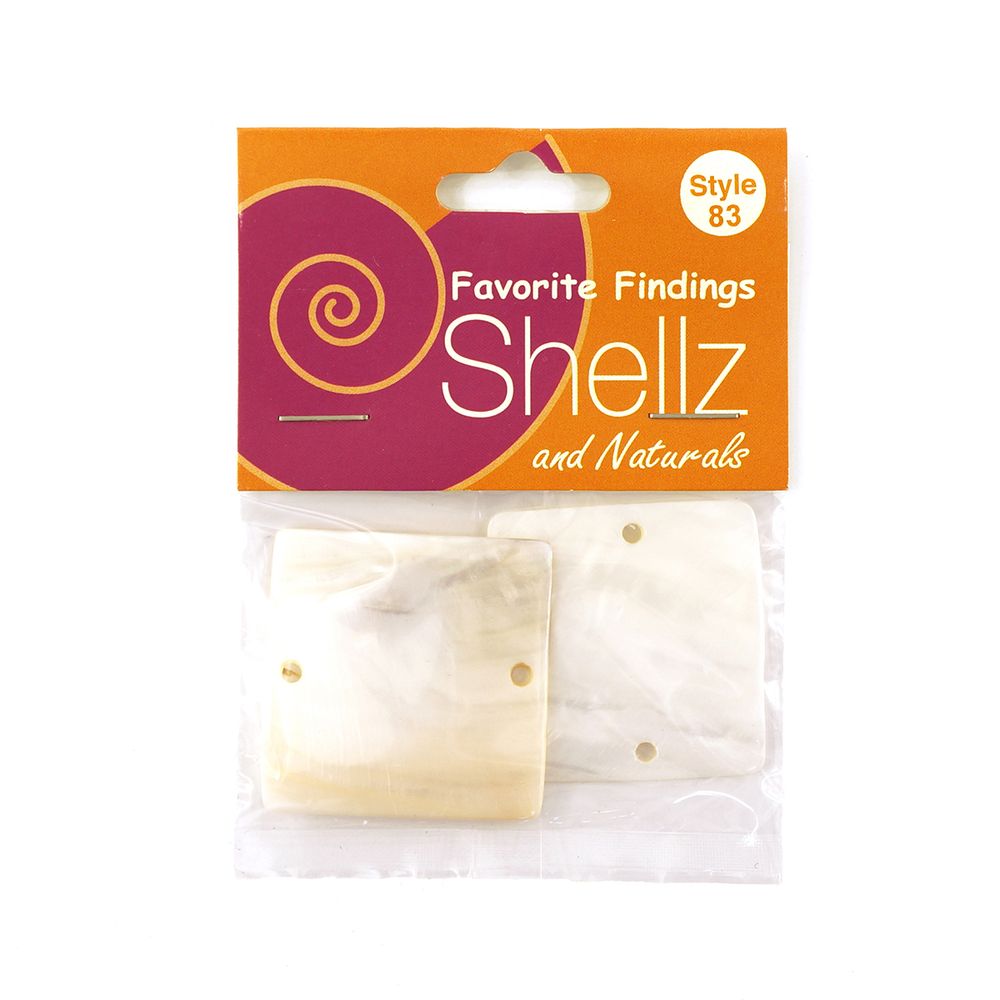 Пуговицы Shellz &amp; Natural Large Shell, 03 натуральный, 2 шт, Blumenthal Lansing