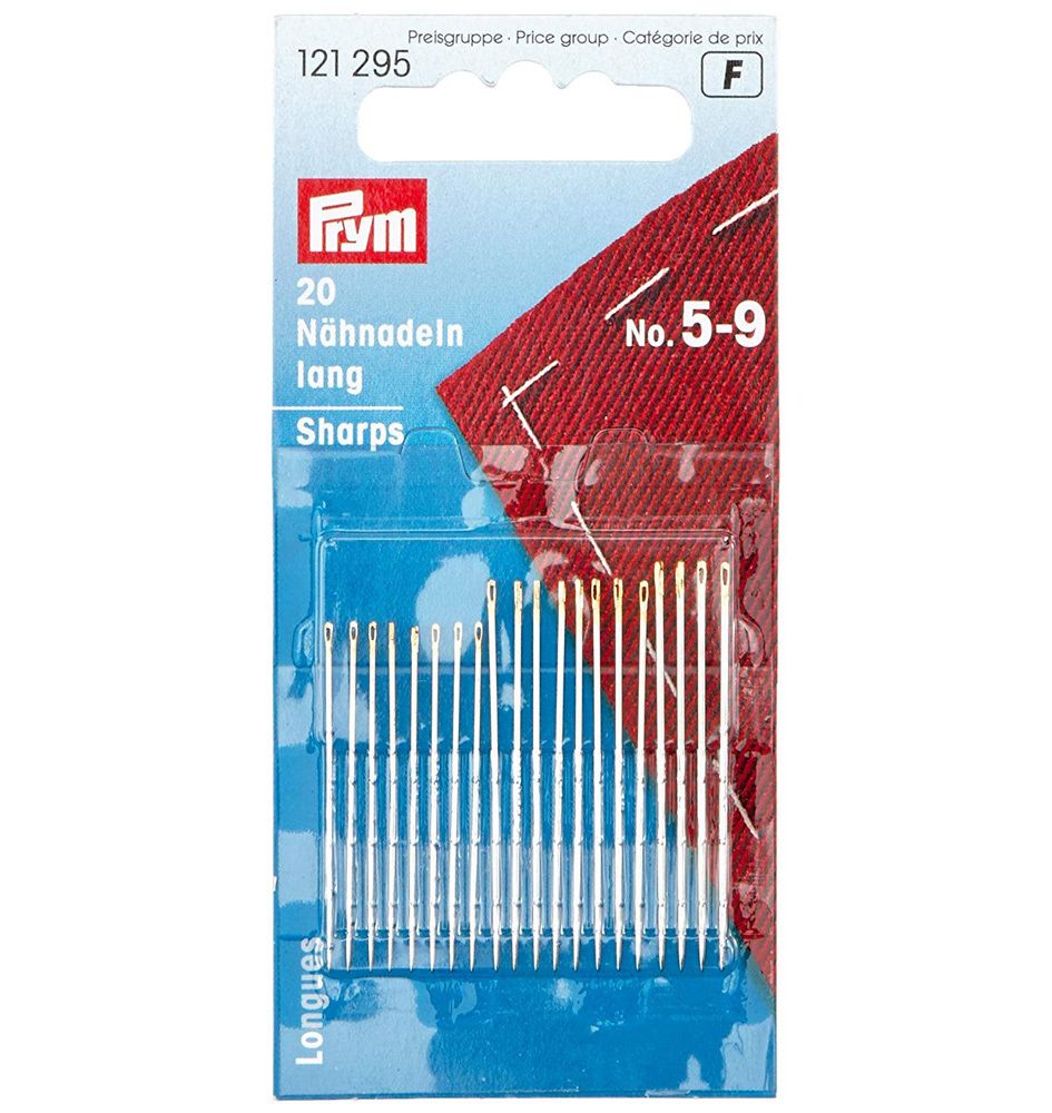 Иглы ручные №5-9, 20 шт, Prym 121295