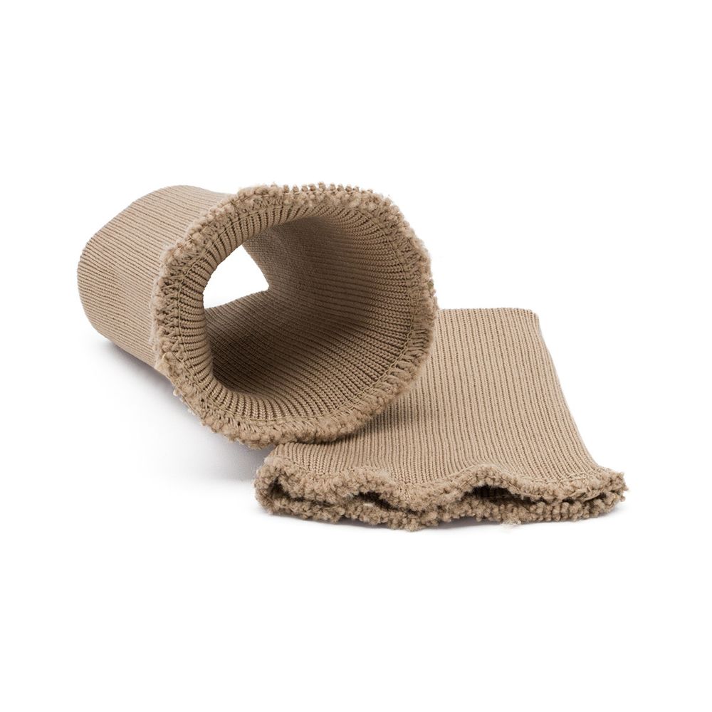 Манжеты трикотажные 8.0х9.5 см, 1 пара, средней плотности 14 кл, 1х1, средней плотности, 8091 бежевый