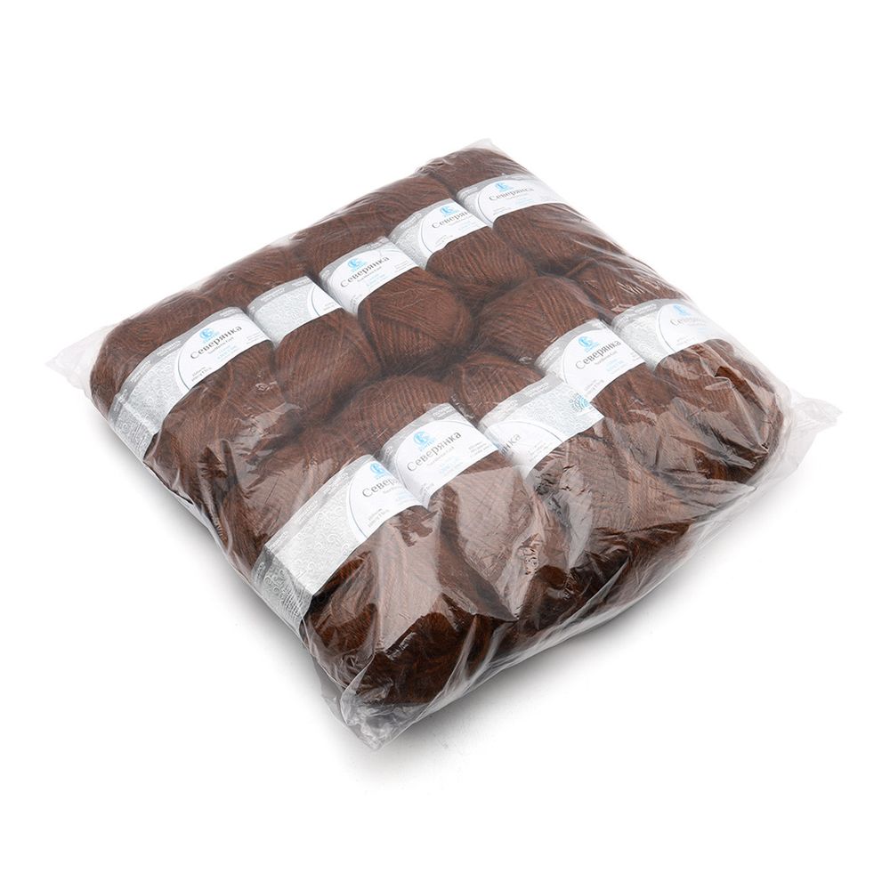 Пряжа Камтекс Северянка / уп.10 мот. по 100 г, 150 м, 049 медный