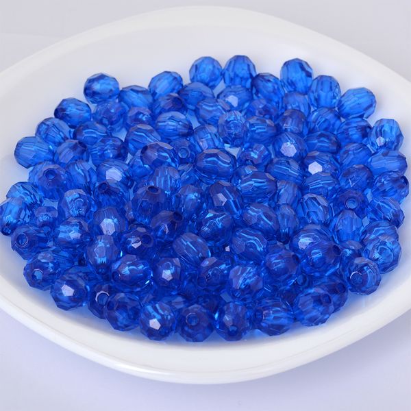 Бусины акрил ⌀12 мм, MG.3242-30 цв.30 василек уп.50 г, Magic4Hobby