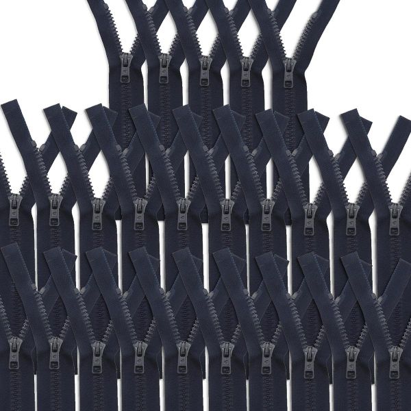 Молния трактор Arta Т6 (6 мм) 1 зам., разъем., 45 см, ОПТ. УП. 25 ШТ., 044 т.синий