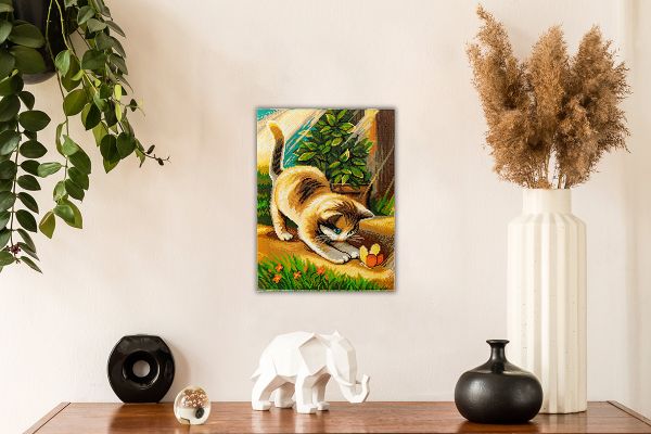 Алмазная (кристальная) мозаика Фрея, Игры на солнце, 30х40 см