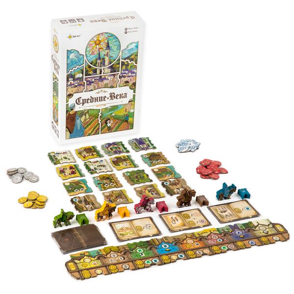Игра настольная Средние века, Эврикус PG-17380