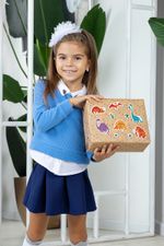 Наклейки декоративные Фрея ALVN-115, Дино, 14х19.5 см