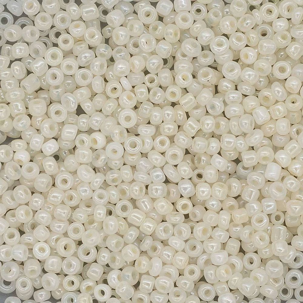 Бисер Astra&amp;Craft 11/0 (2.1 мм), 200 г (10х20 г), цв. 152 лимонный/жемчужный