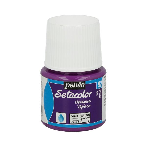 Краска для темных и светлых тканей Setacolor 45 мл 295-092 инжир, Pebeo