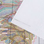 Набор для вышивания нитками Овен, Ёлочная игрушка. Шишка 9,3х8,5см