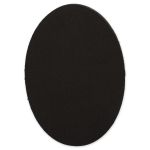 Термозаплатка Овал 14х10 см, ZAP, №04 джинс черный, Gamma ZAP