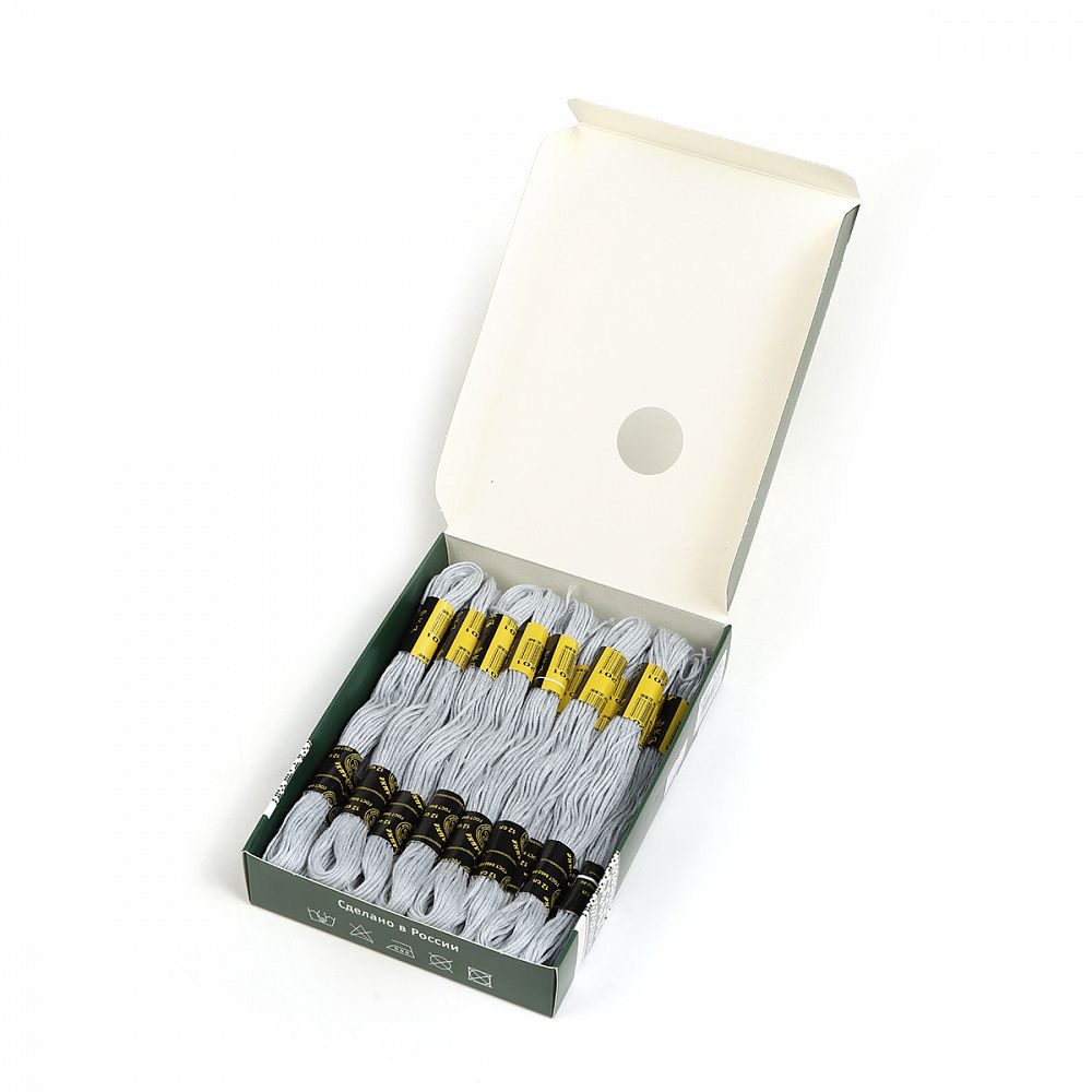 Мулине ПНК им.Кирова цв.7201 серый 24х8м С-Пб