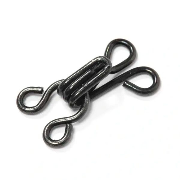 Крючки пришивные 19 мм, латунь 3 черный цв, Prym