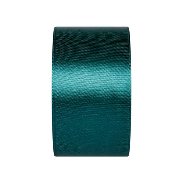 Лента атласная 1-сторонняя 50.0 мм / 33±2 метра, №084 серо-зеленый, в термоплёнке, Gamma