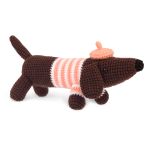 Набор для вязания игрушки Miadolla, Романтичная такса, AMG-0119