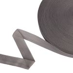 Тесьма (лента) окантовочная 22 мм / 100 метров, 340 св.серый, Gamma 022 О ЦВ