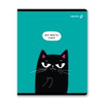 Тетрадь ученическая общая, выборочный лак, A5 80 л. на скобе 65 г/м², белизна 100% 5 шт клетка, 01526 Мяугли, Светоч Т81