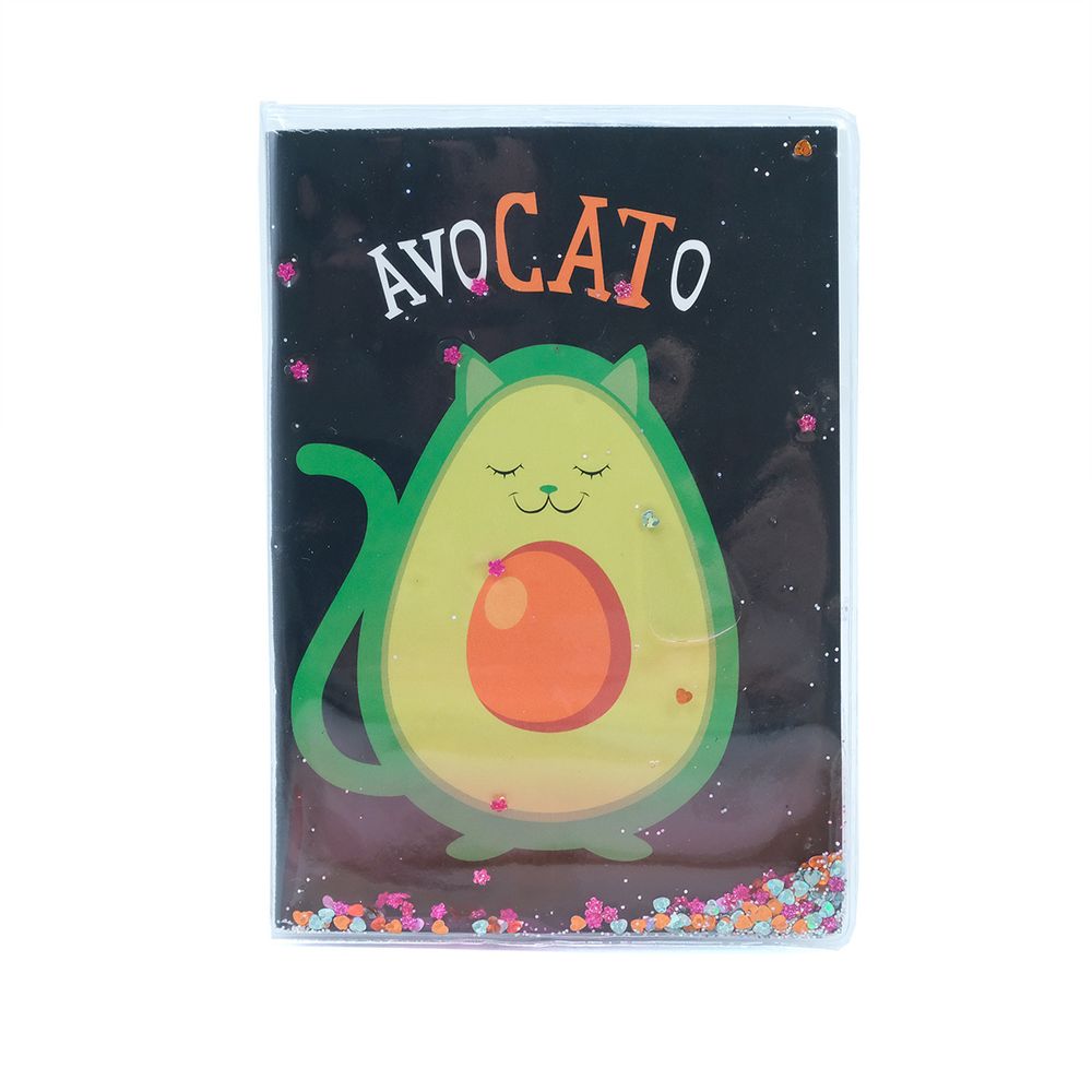 Блокнот Avocato, формат А6, 11*15 см, 56 листов в клетку на скрепке, 84238
