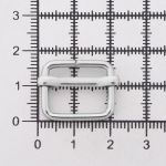 Рамка регулировочная металл 15 мм (19.4х16.4 мм, ⌀2.2 мм), никель, 100 шт, роллинг