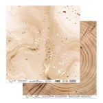 Бумага для скрапбукинга Вокруг меня. Бежевый 190 г/м², 30.5х30.5 см, 10 шт, 3, Mr.Painter PSR 2605