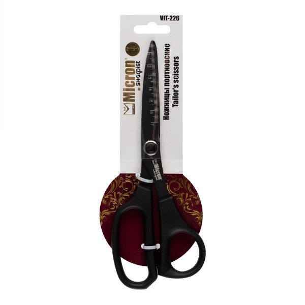 Ножницы закройные (портновские) 20.5 см, тефлоновые, Micron by Sharpist Smart VIT-226