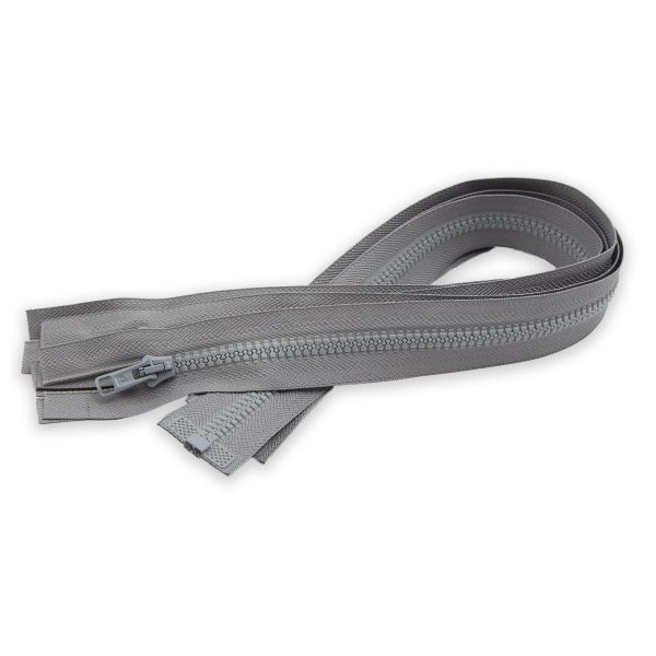 Молния трактор Arta Т6 (6 мм) 1 зам., разъем., 50 см, цв. 074 серый, уп.5 шт