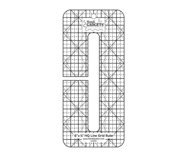 Линейка HQ - для линий с разметочной сеткой шириной - 1/4