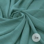 Лен Манго 160 г/м², 150 см / 3 метра, TBY.Mg.19 цв.бл.зеленый