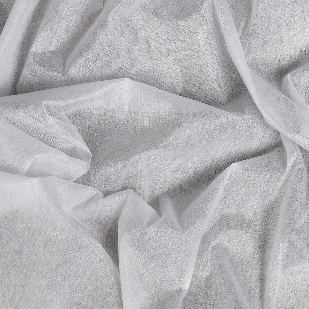 Флизелин клеевой точечный 40 г/м², цв.белый, шир.90см, 100м