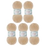 Пряжа Alize (Ализе) Happy Baby New / уп.5 мот. по 100 г, 320м, 310 шампань