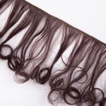 Трессы для кукол 15 см, 100 см, 25 г, 14 т.каштановый, HobbyBe HAR-10