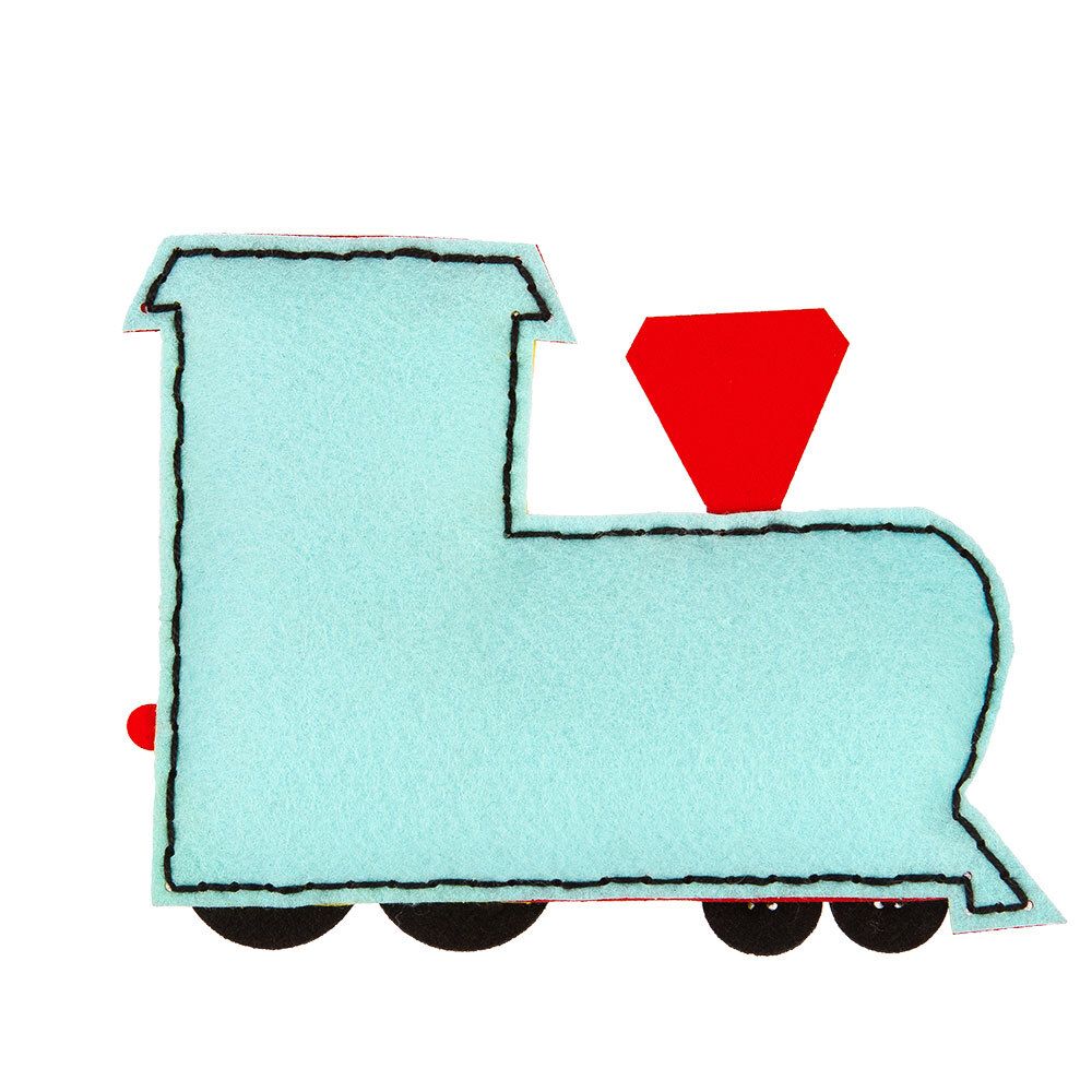 Набор для шитья игрушки Паровоз 12 см, Miadolla KD-0268